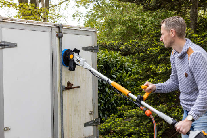 BATAVIA Akku-Reinigungsbürste Twin-Brush Set